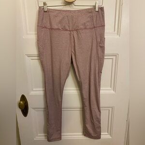 🌻Danskin Striped Pink Leggings with Pockets